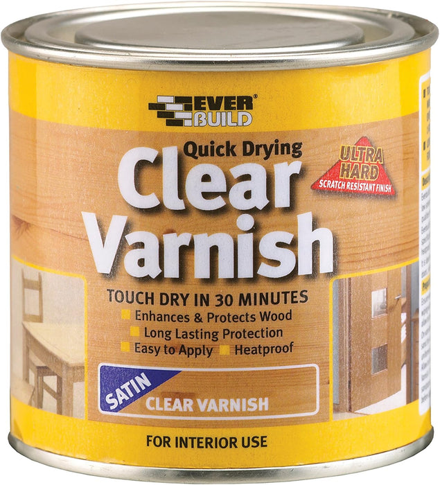 EverBuild Quick Drying Clear Wood Varnish