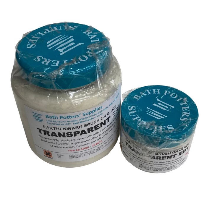 Transparent Earthenware Brush-On Glaze
