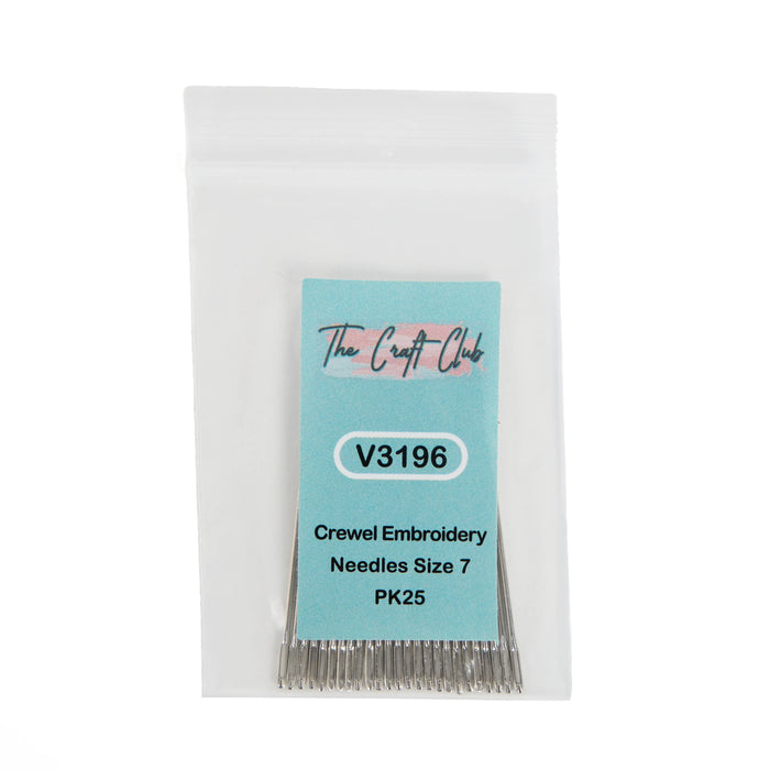 Embroidery Crewel Needles Size 7