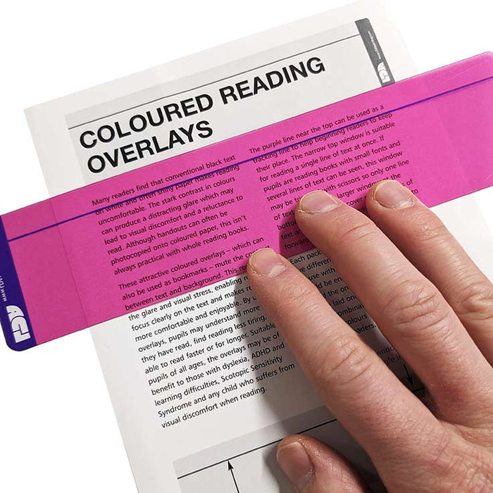 Overlays Using Letters Coloured Reading Overlays — ShopRCA