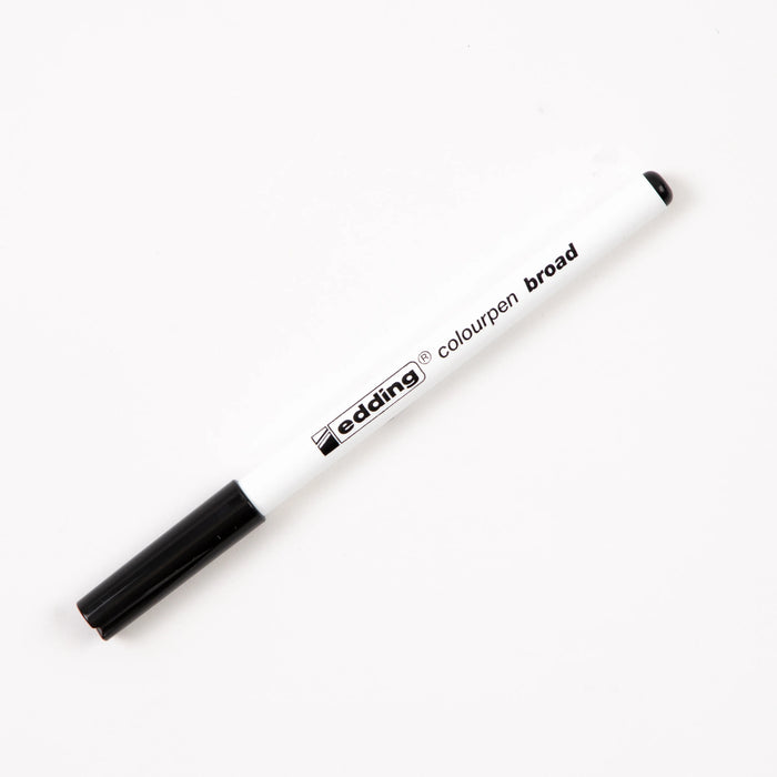 Edding Black Broad Tip Pen
