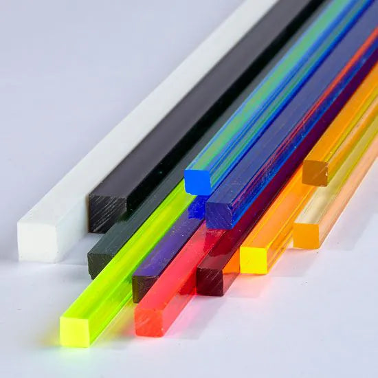 Colour Square Rod 6.4mm