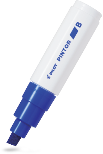 Pintor Marker Pens - Chisel Tip - Broad Line