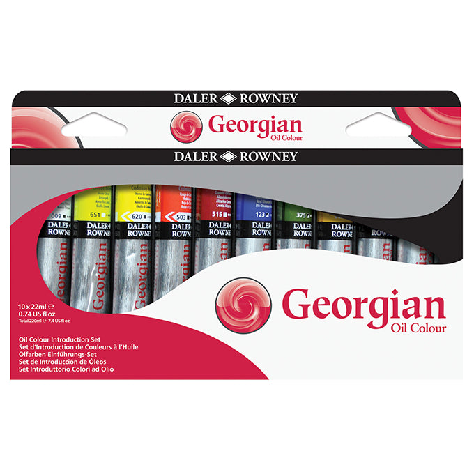 Georgian Oil Colour Introduction Set (10x22ml)