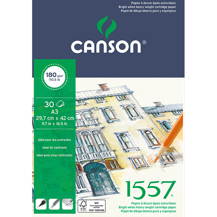 Canson 1557 Drawing Pads