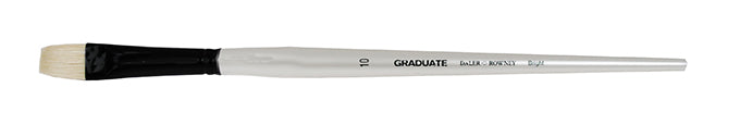 Graduate Brushes - Natural Bristle Bright (Long Handles)