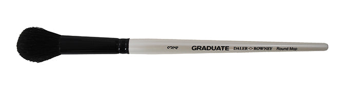Graduate Brushes - Round Mop (Black Goat)