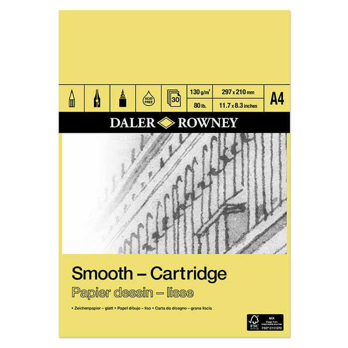 Daler Rowney Smooth Paper Pads