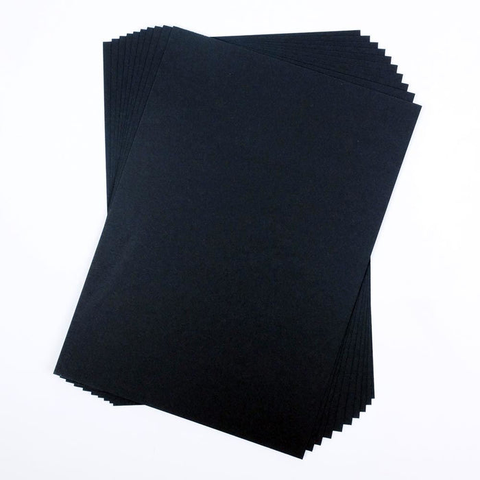 300gsm Recycled Black Card (Single Sheets)