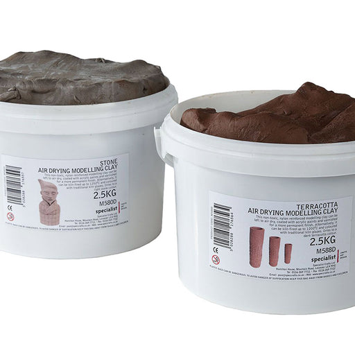 12.5kg Stone Clay or Terracotta Clay Air Drying Clay for Pottery or  Sculpting Scola 