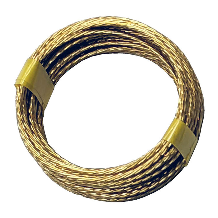 Brass Picture Hanging Wire 3m Coil