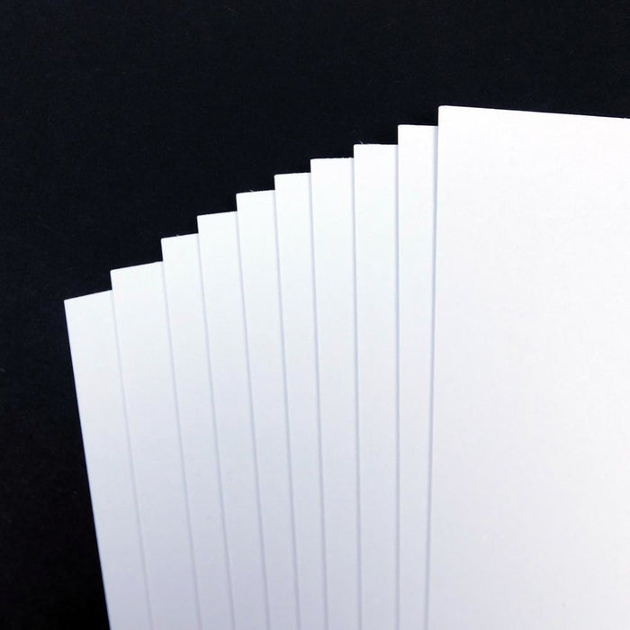 210gsm White Card 10 Sheet Pack