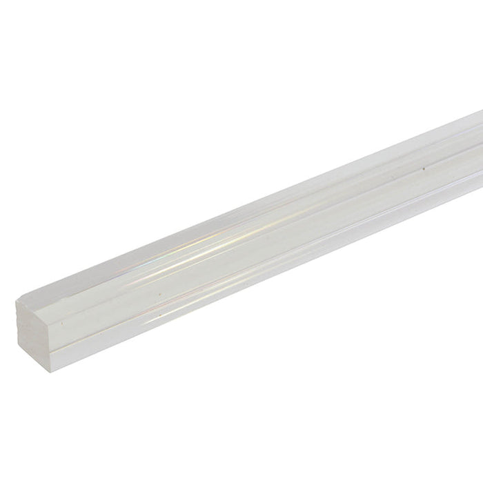 Clear Square Acrylic Rod (New Stock)