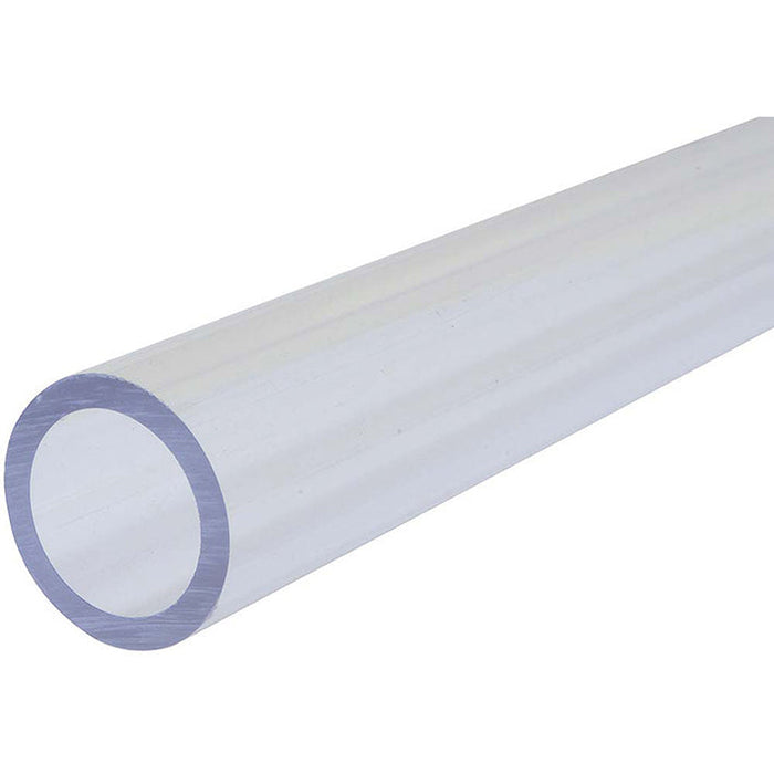 Clear Round Tube Extruded Acrylic (New Stock)
