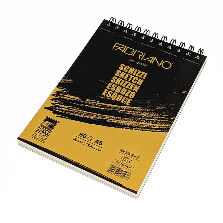 5 Pack: Fabriano® Schizzi Sketchbook, 5'' x 8
