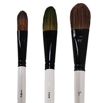 Graduate Brushes - Oval (Pony & Synthetic)