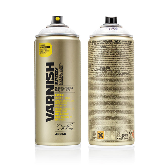 Montana Varnish Spray Can 400ml