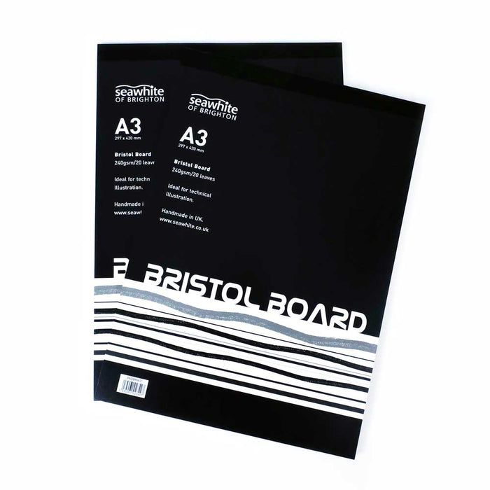 Seawhite of Brighton Bristol Board Paper Pad in A4 or A3 