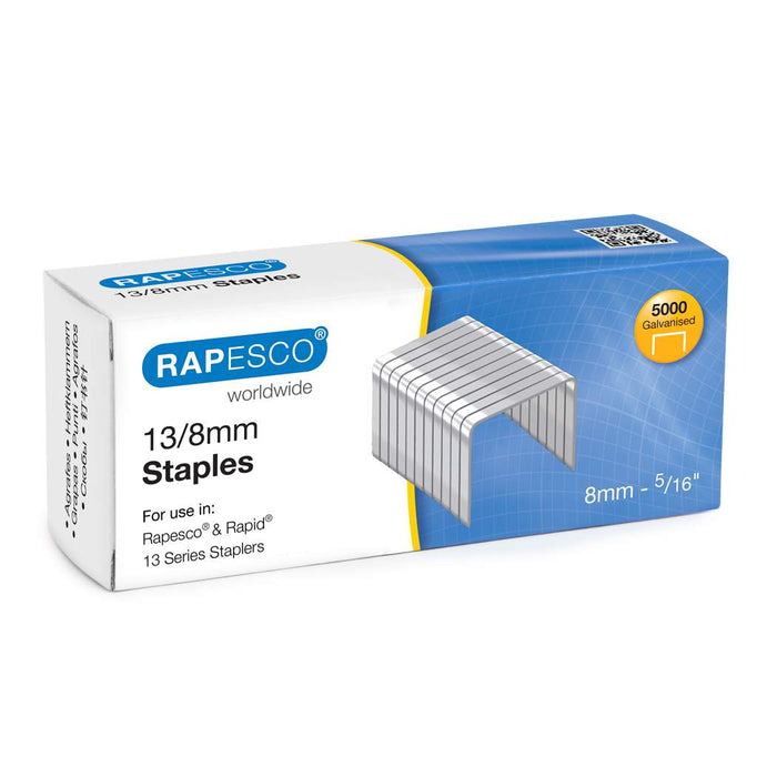 Rapesco Staples 13/8mm - Pack of 5000