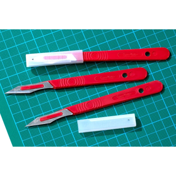 Swann Morton "Trimaway" Red Handle Knife