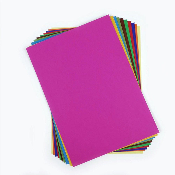 Tropical Coloured Card 10 Sheet Pack