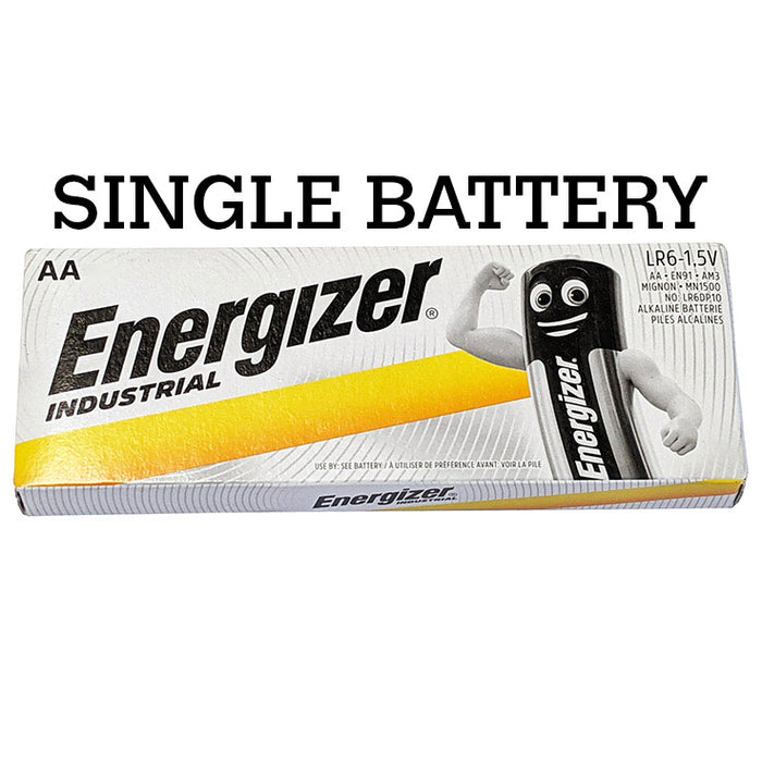 Energizer AA Alkaline Batteries Industrial LR6 1.5V (Single)