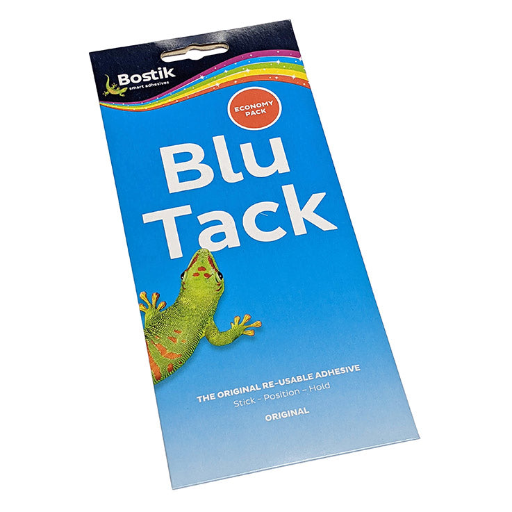 Bostik Blu Tack Sticky Blue Tak Tac Blutack Bluetac Uhu Bostick