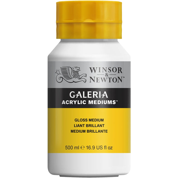 W&N Galeria Gloss Medium 500ml