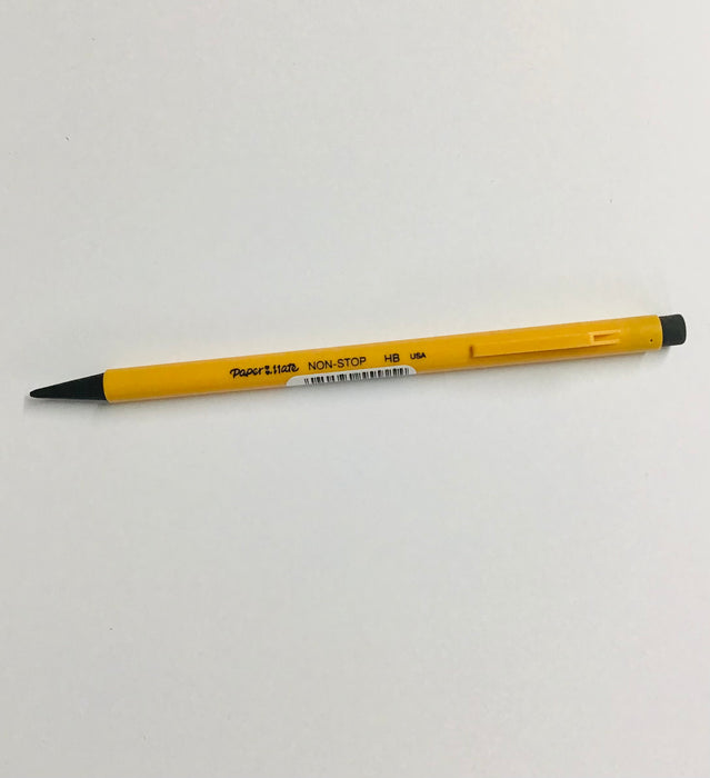 Papermate Non-Stop Automatic Pencil - 0.7mm - HB Lead - Yellow Barrel