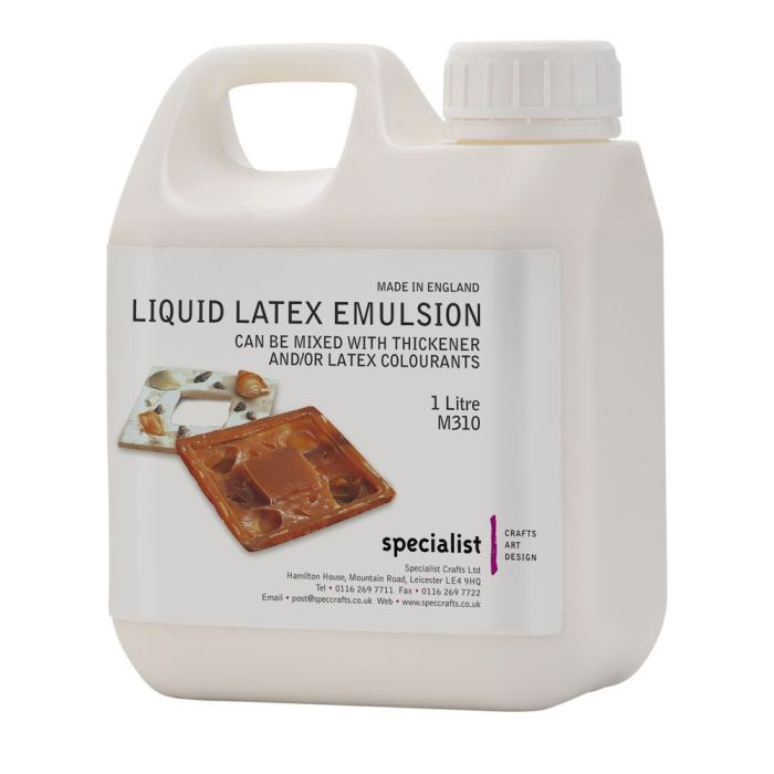 Liquid Latex Emulsion 1 Litre